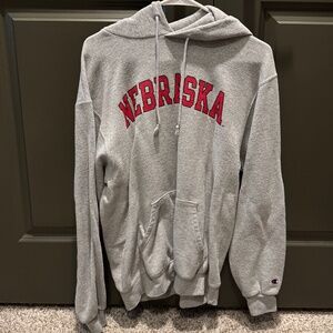 Champion Nebraska Hooded Sweatshirt